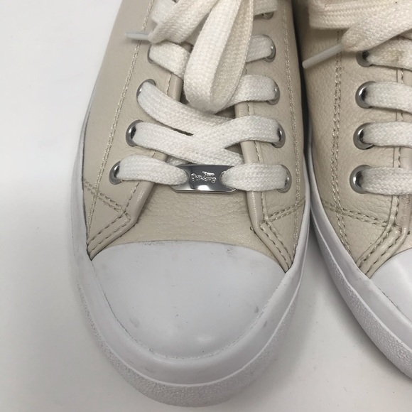 Coach Cream low top sneakers size 7 - Picture 3 of 6